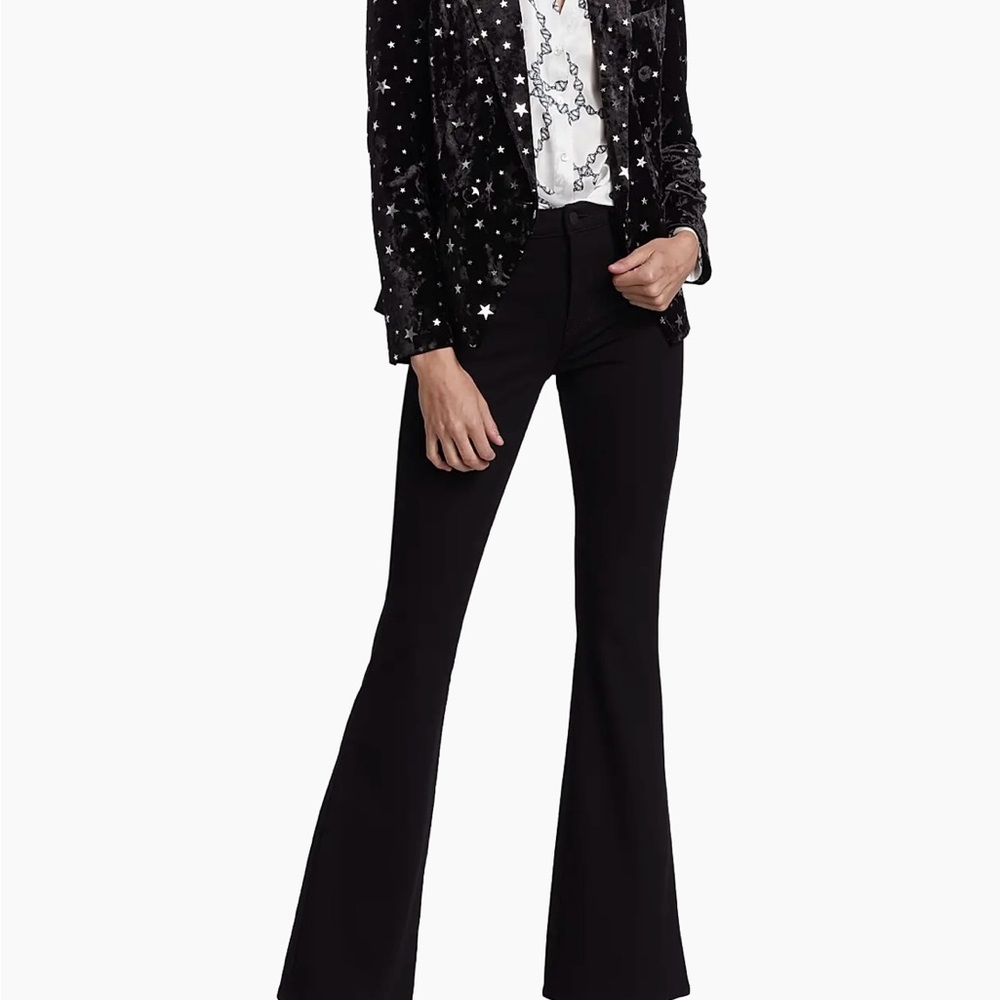 L'AGENCE Marty High-Waisted Viscose Flared Jeans